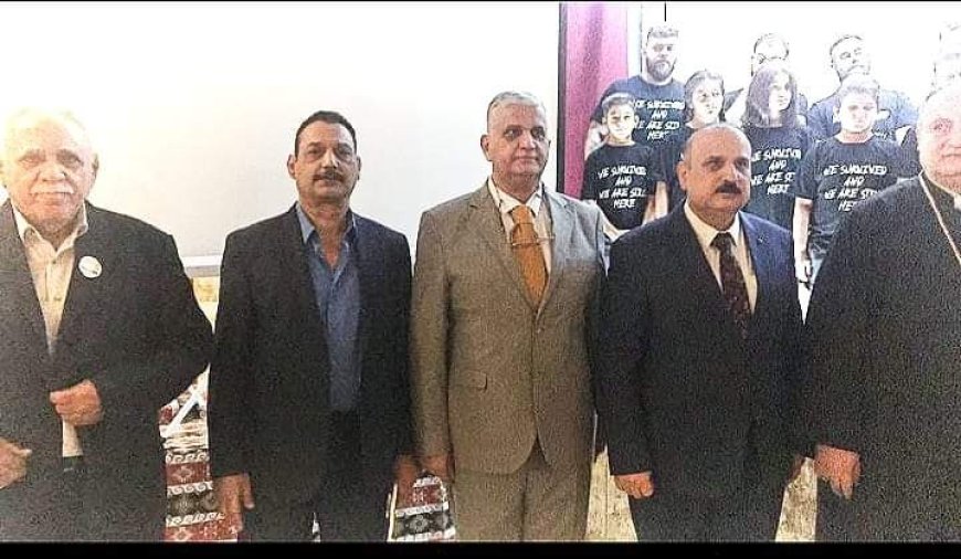 حضور رئيس الإتحاد الدولي لإعلام الأقليات و حقوق الإنسان في الأمسية الثقافية لمناسبة مرور 108 عام على الإبادة الأرمنية